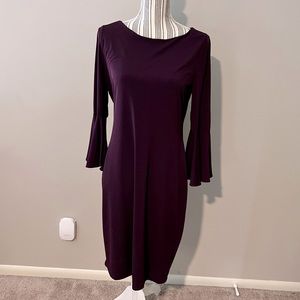 Calvin Klein Maroon Dress